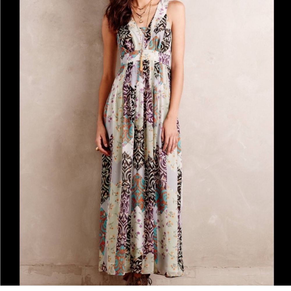 Maeve | Anthropologie EUC maxi dress